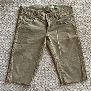 ETT: twa  Denim Bermuda Shorts
